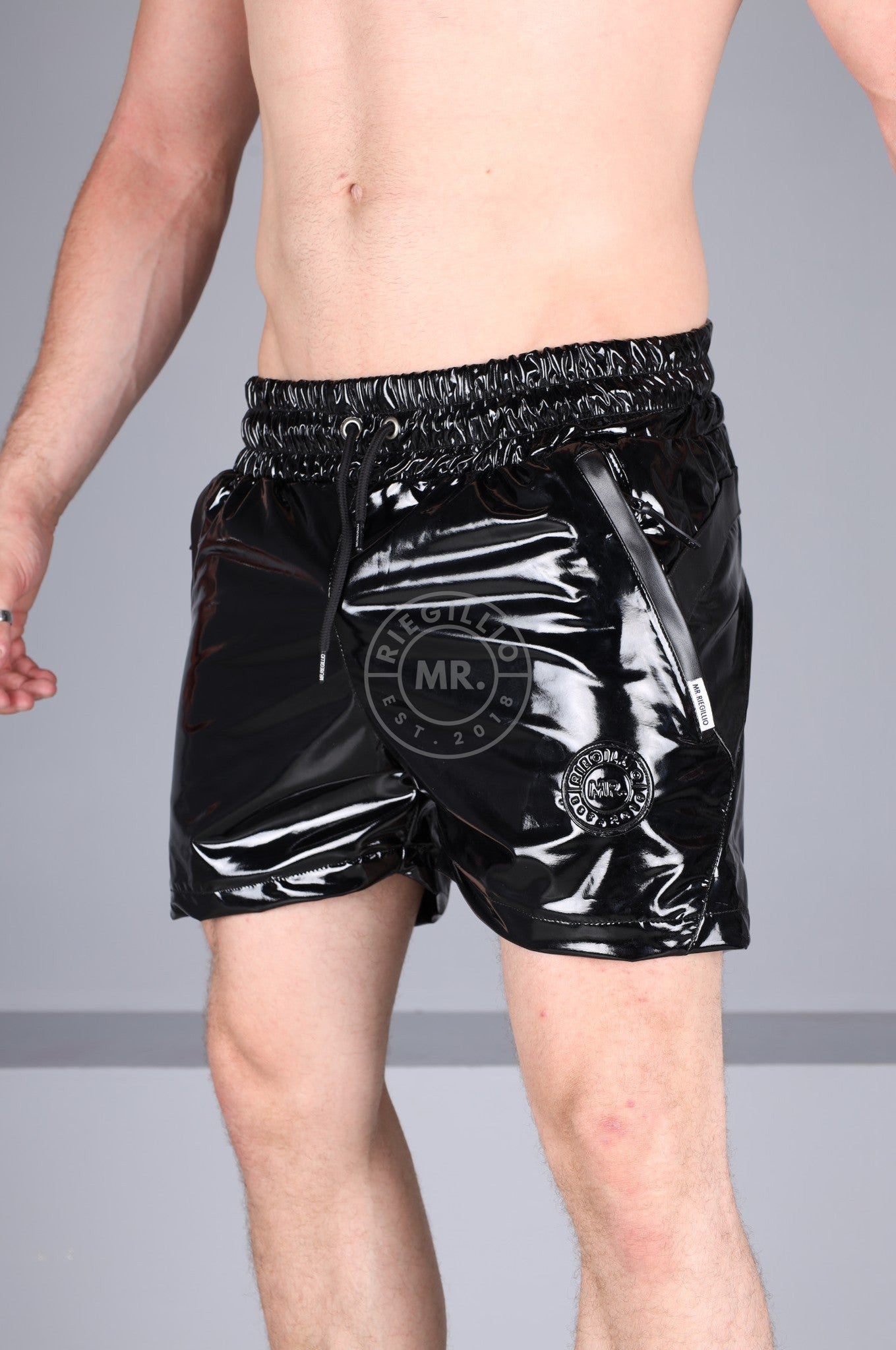 PVC 24 Track Short – Black at MR. Riegillio