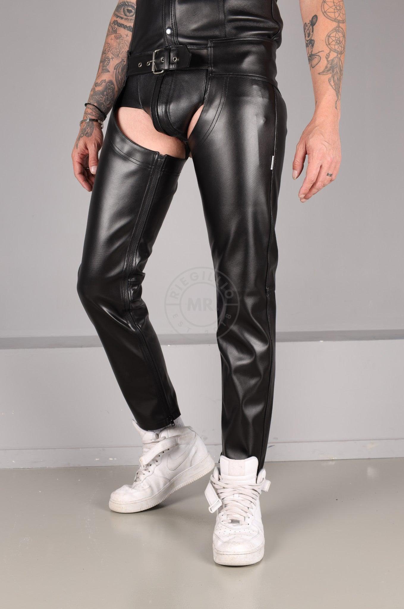 Black MR. Chaps at MR. Riegillio