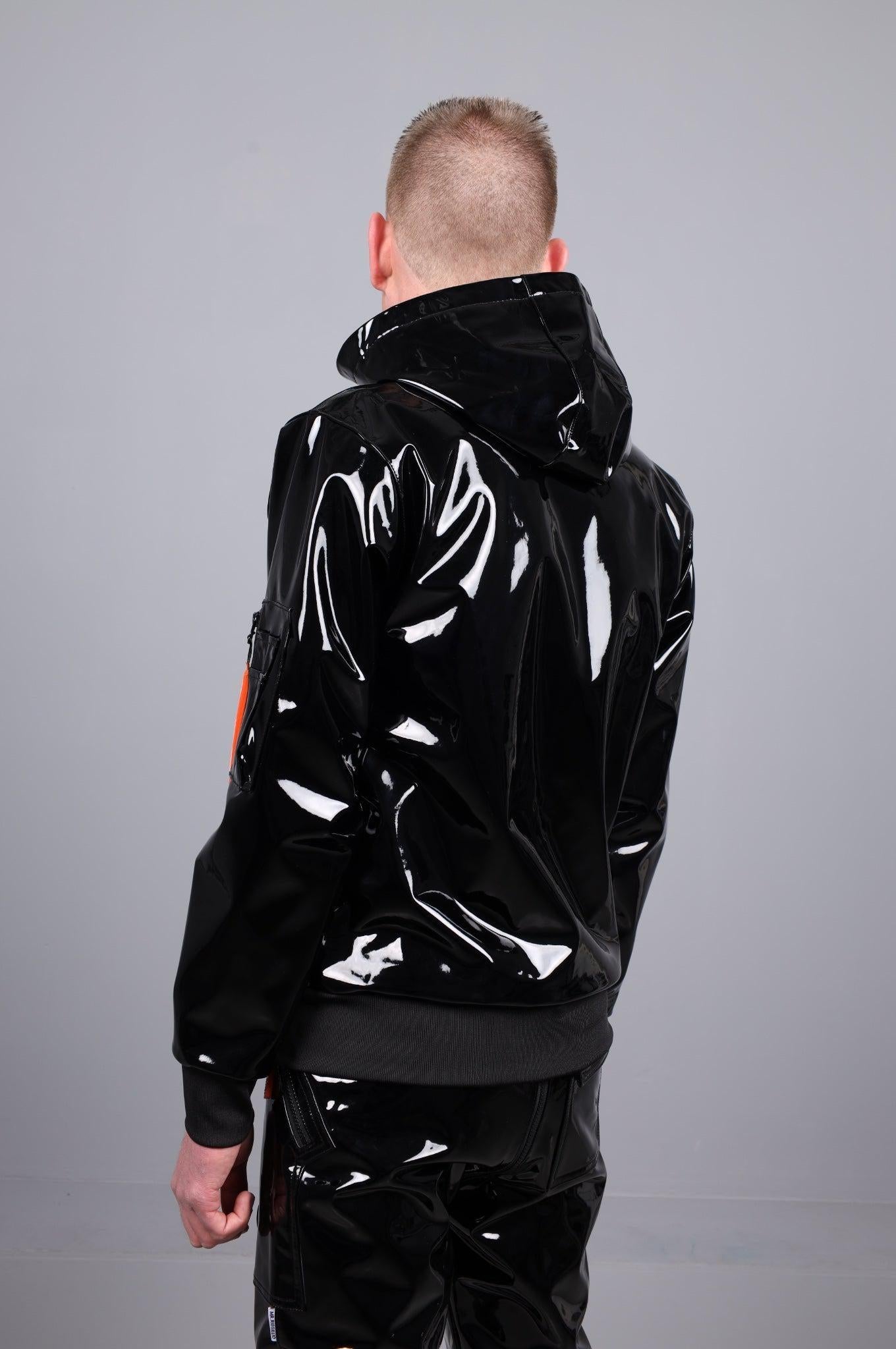 PVC Flight Tracksuit Jacket at MR. Riegillio