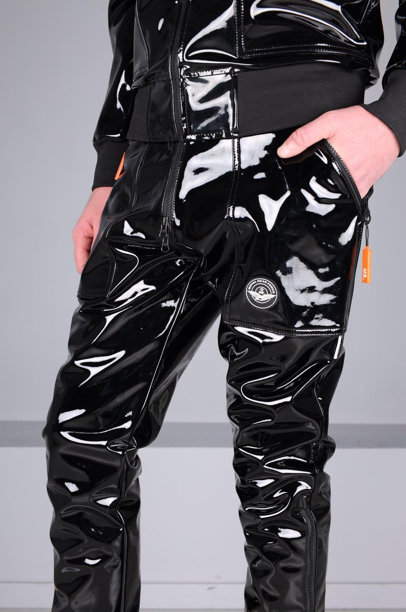 PVC Flight Tracksuit Pants at MR. Riegillio