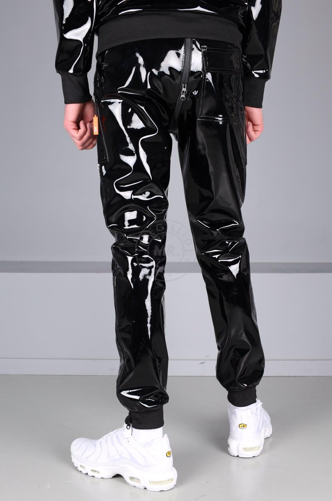 PVC Flight Tracksuit Pants at MR. Riegillio