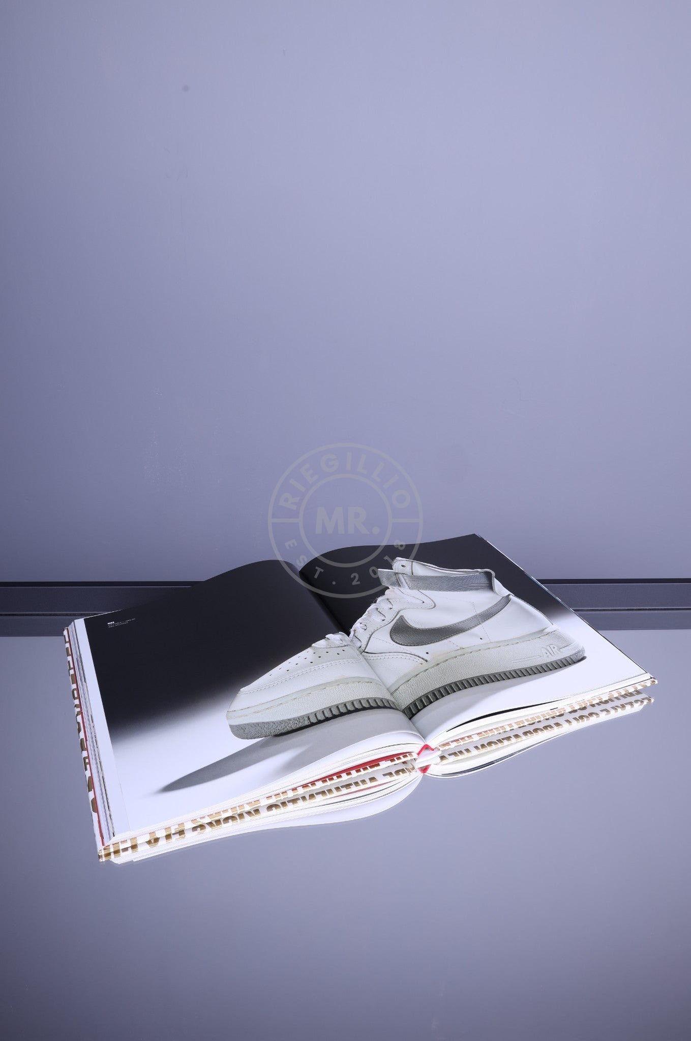 Table Book Out of the box: The rise of the sneaker culture-at MR. Riegillio