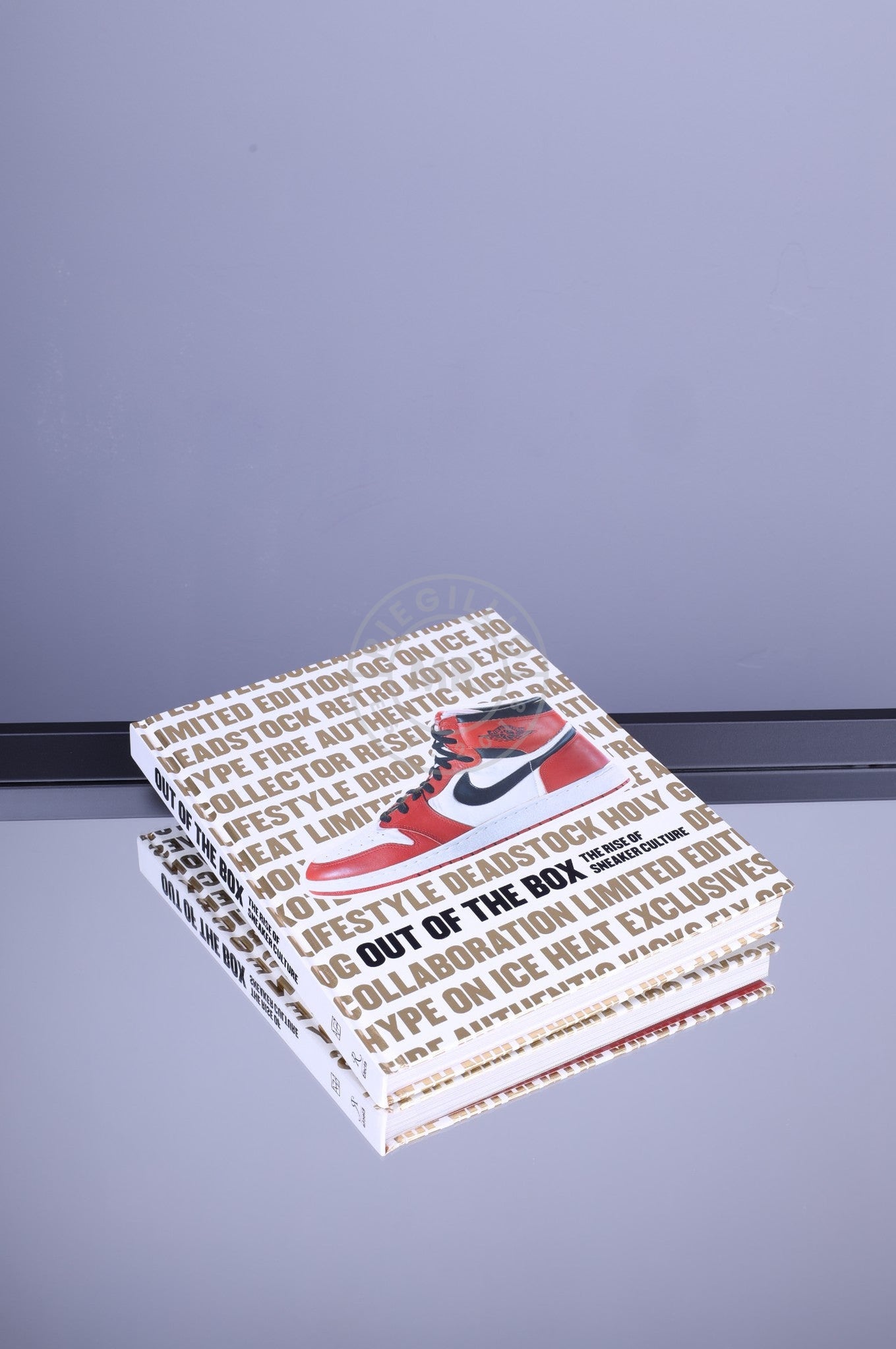 Table Book Out of the box: The rise of the sneaker culture-at MR. Riegillio