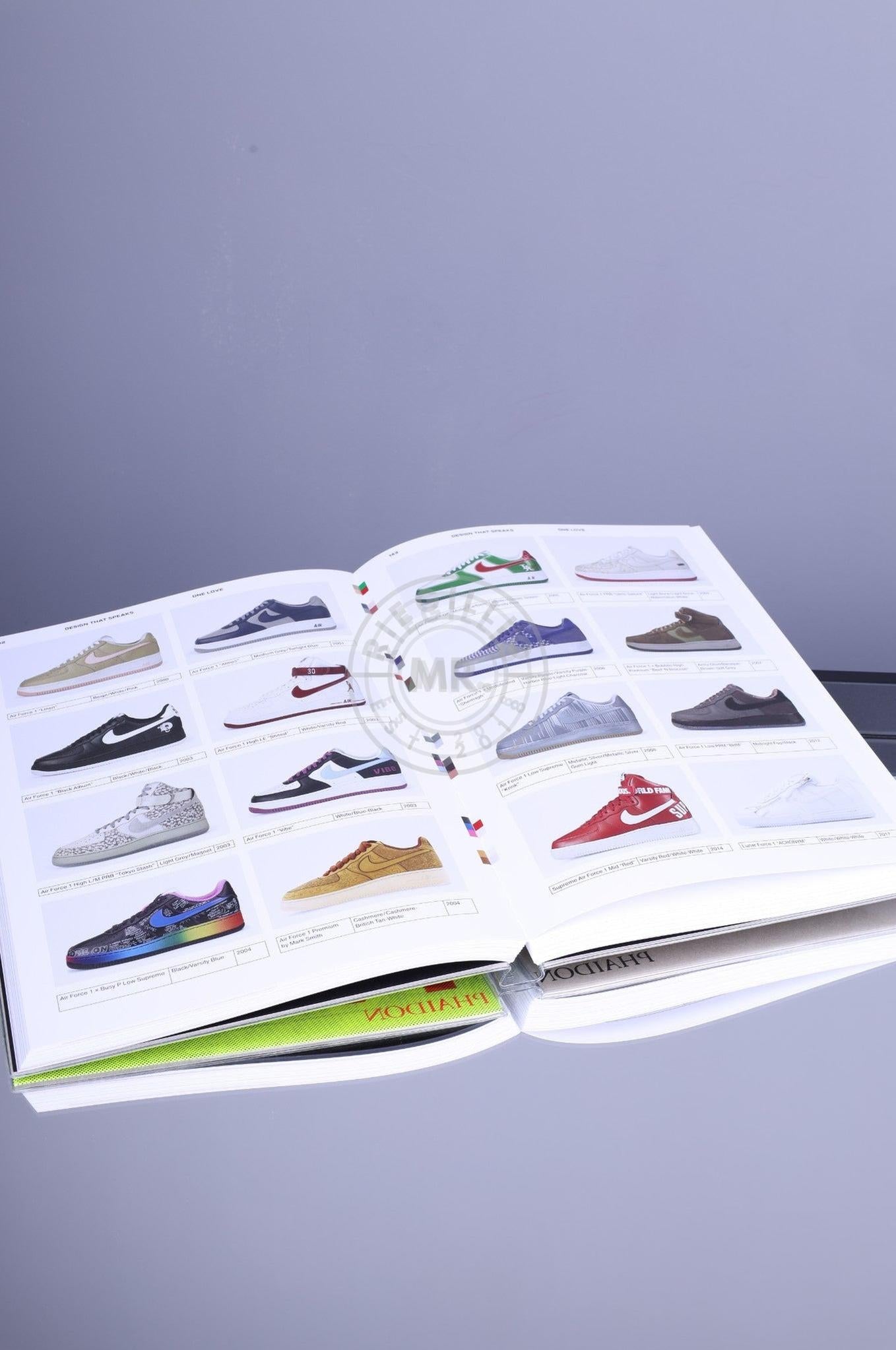 Table Book NIKE Sneakers at MR. Riegillio