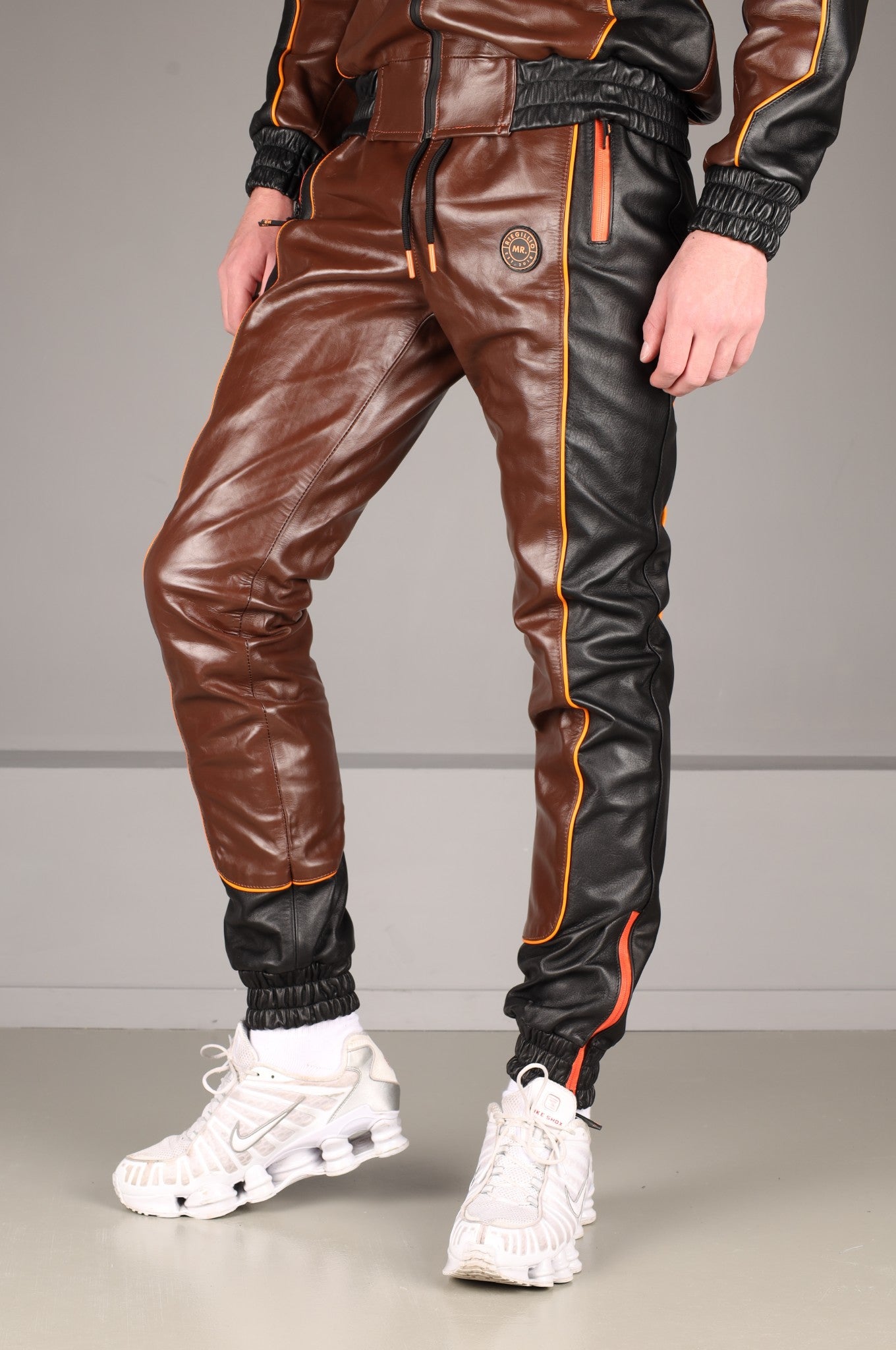 leather casual dress shoes The Imola Mogano | Men's Dress Sneakers main image 1
