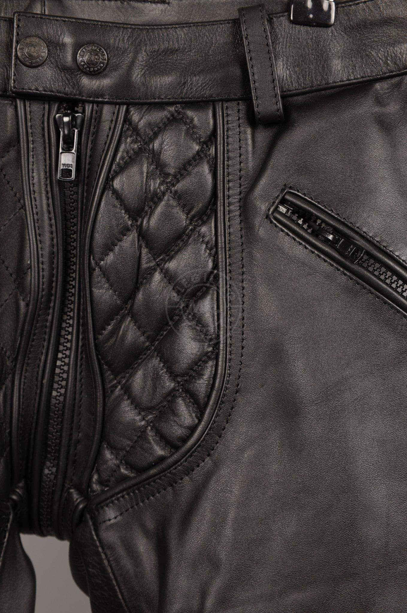 #019 Cowhide Leather Pants at MR. Riegillio