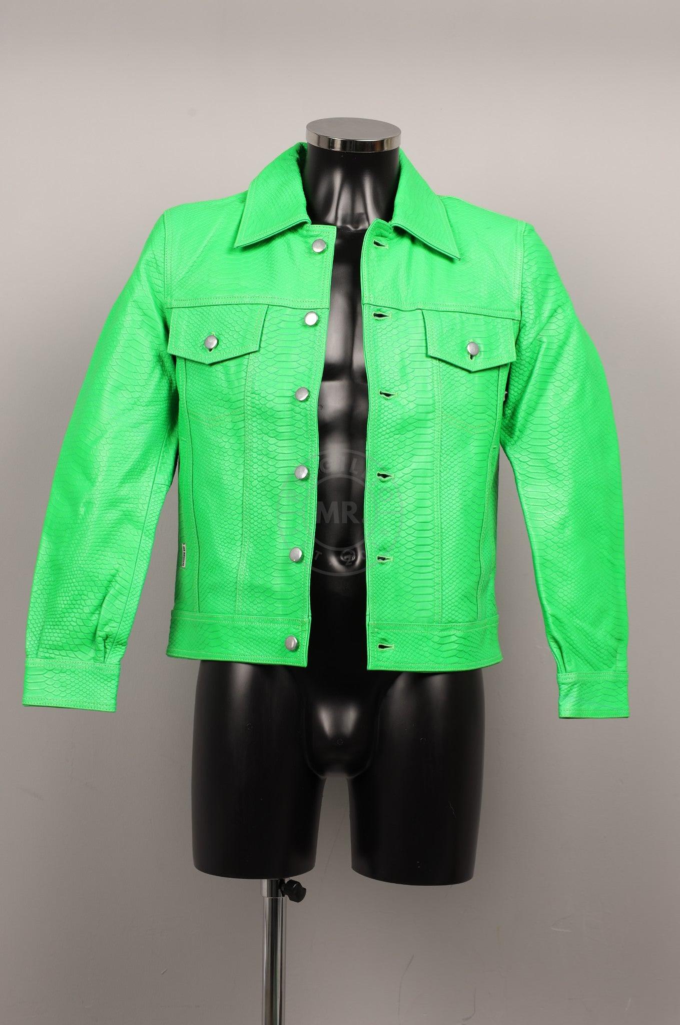 #020 Cowhide Leather Jacket at MR. Riegillio