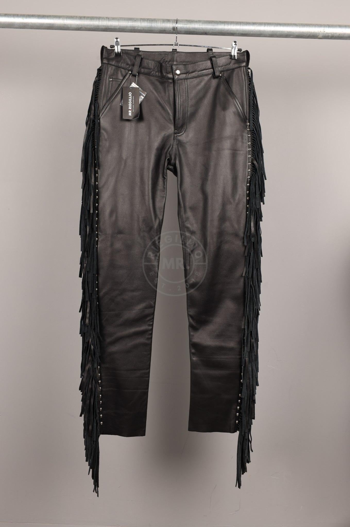 #025 Cowhide Leather Pants at MR. Riegillio