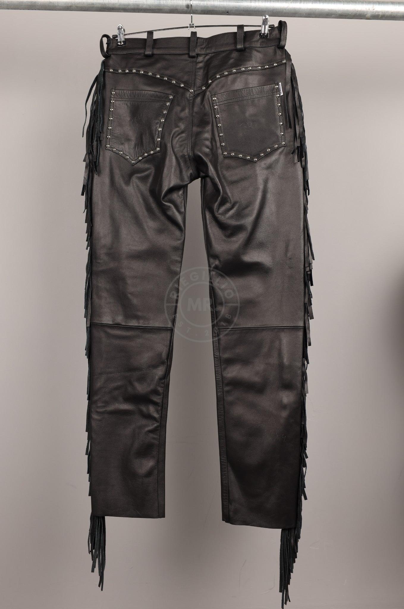 #025 Cowhide Leather Pants at MR. Riegillio
