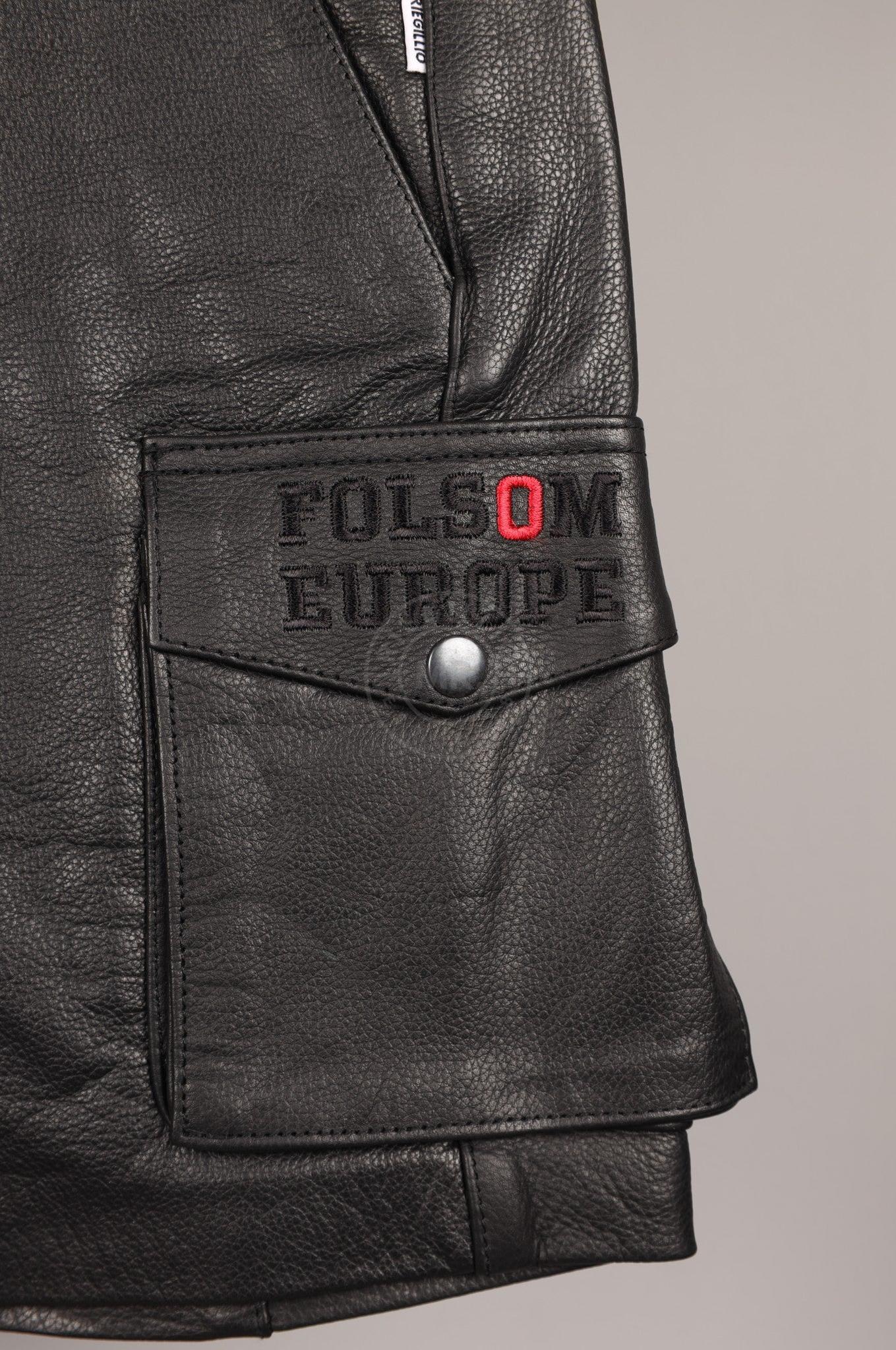 #026 Cowhide Leather Short at MR. Riegillio