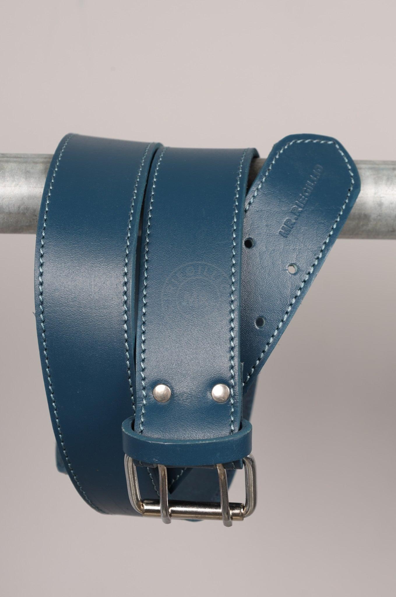 #029 Cowhide Leather Belt at MR. Riegillio