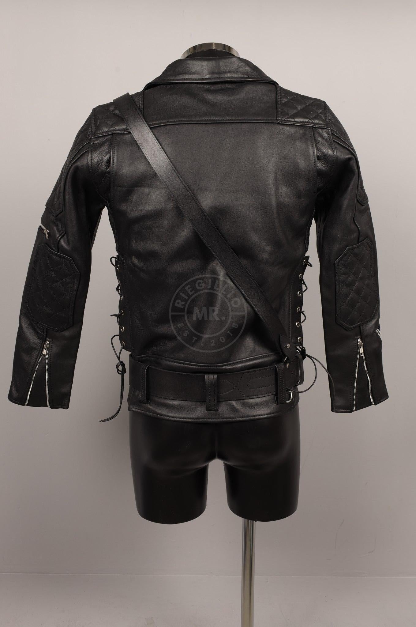 #032 Cowhide Leather Jacket at MR. Riegillio