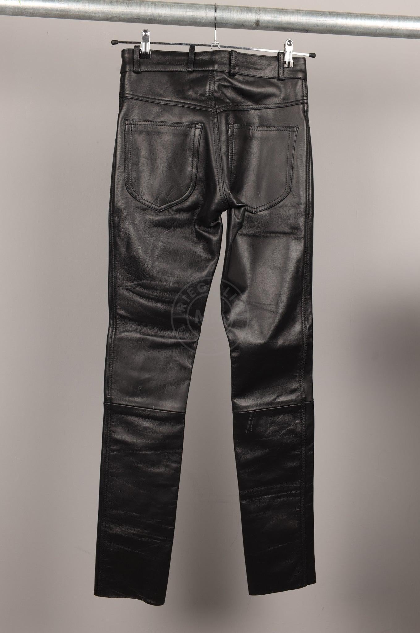 #033 Cowhide Leather Pants at MR. Riegillio