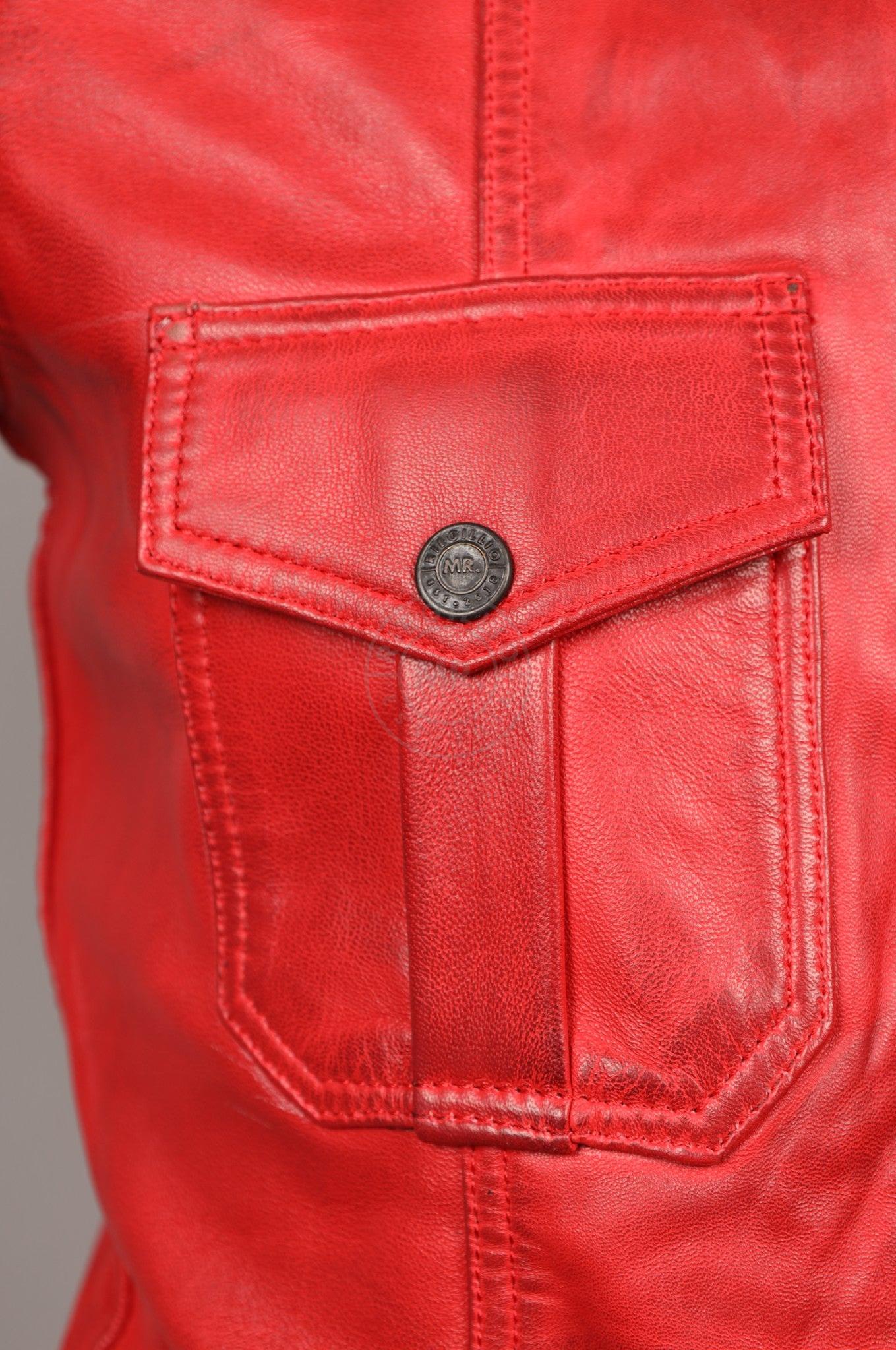 #035 Sheep Leather Shirt at MR. Riegillio