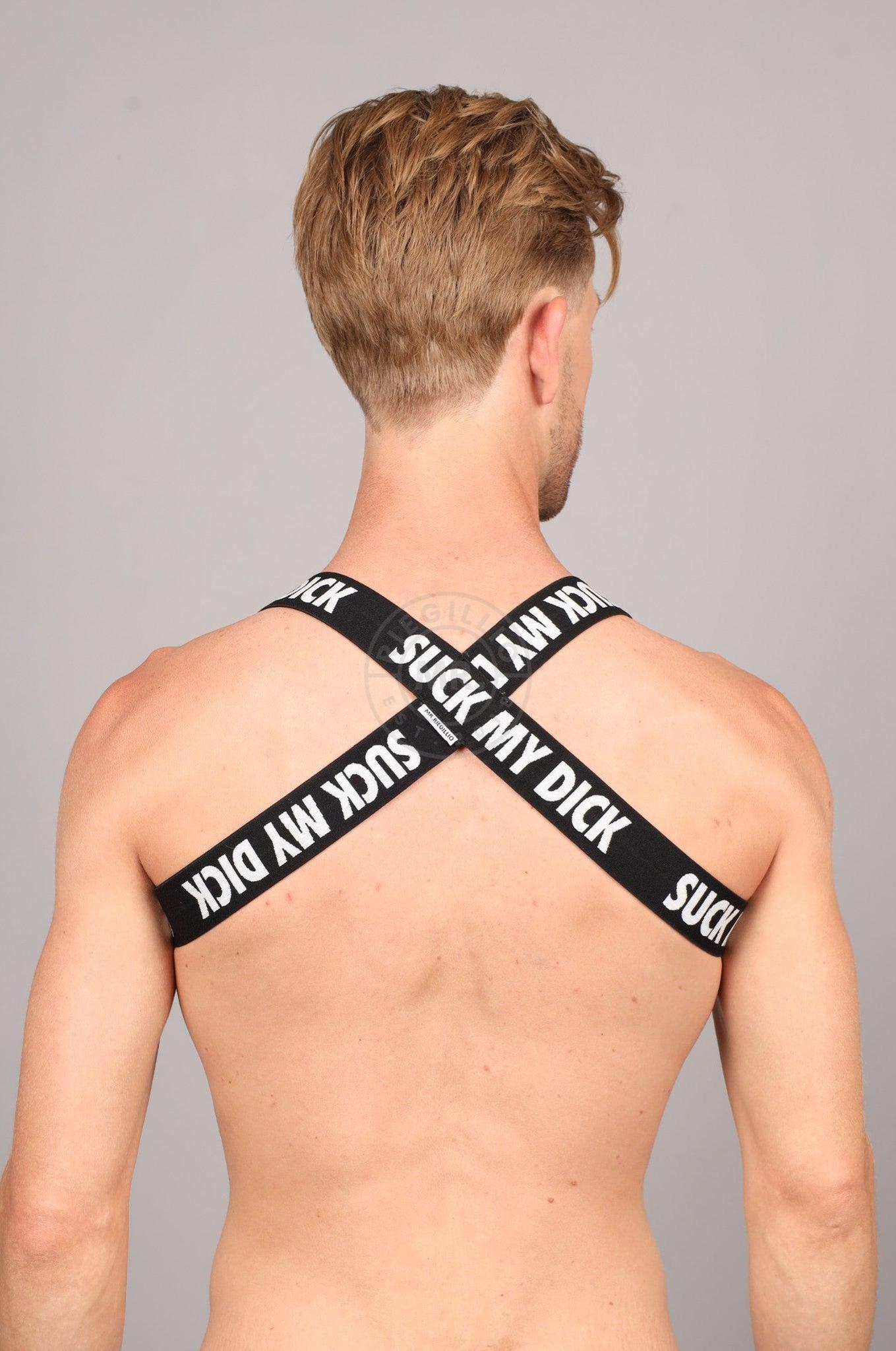 Elastic Harness - SUCK MY DICK at MR. Riegillio