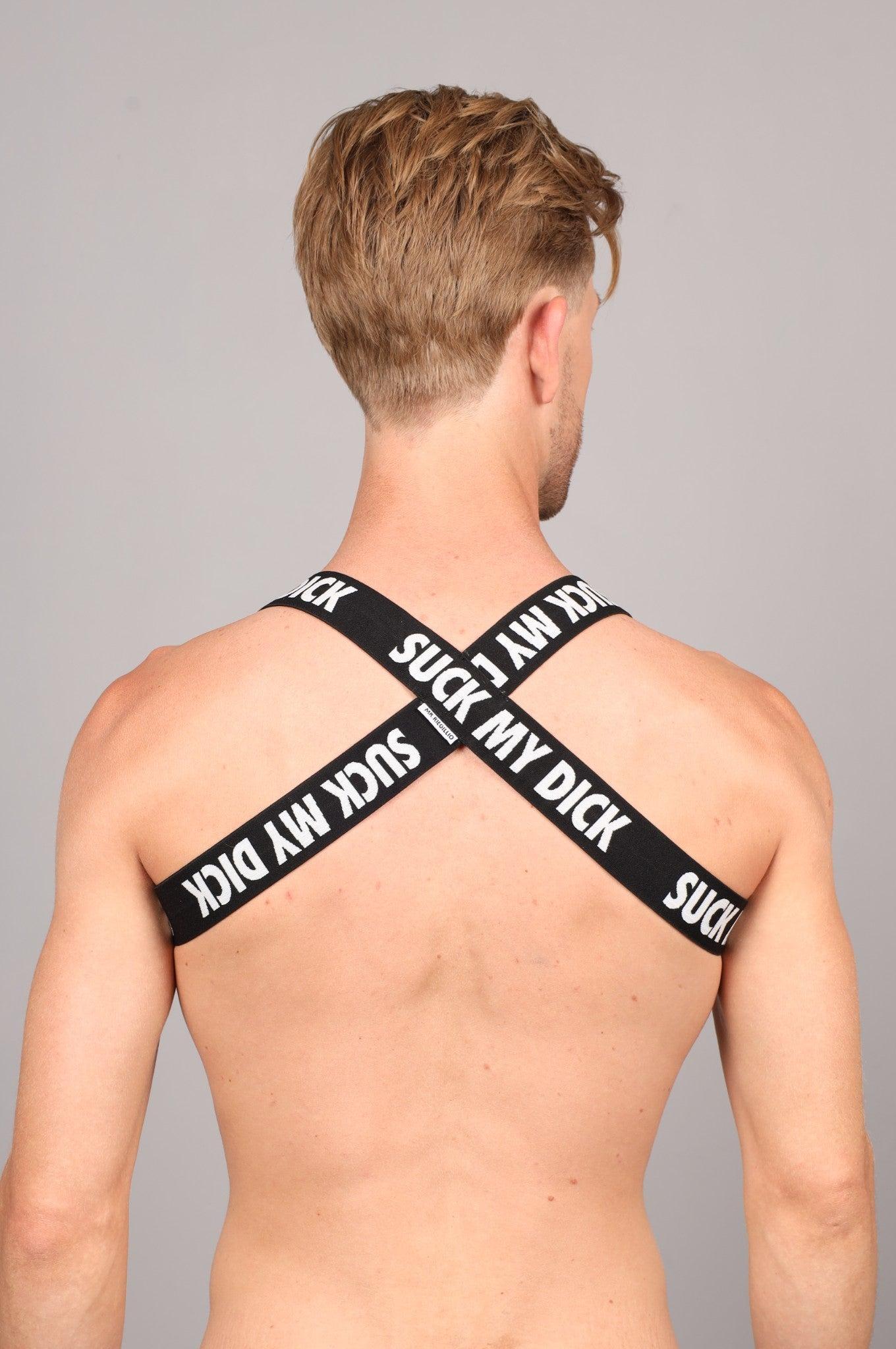 Elastic Harness - SUCK MY DICK at MR. Riegillio