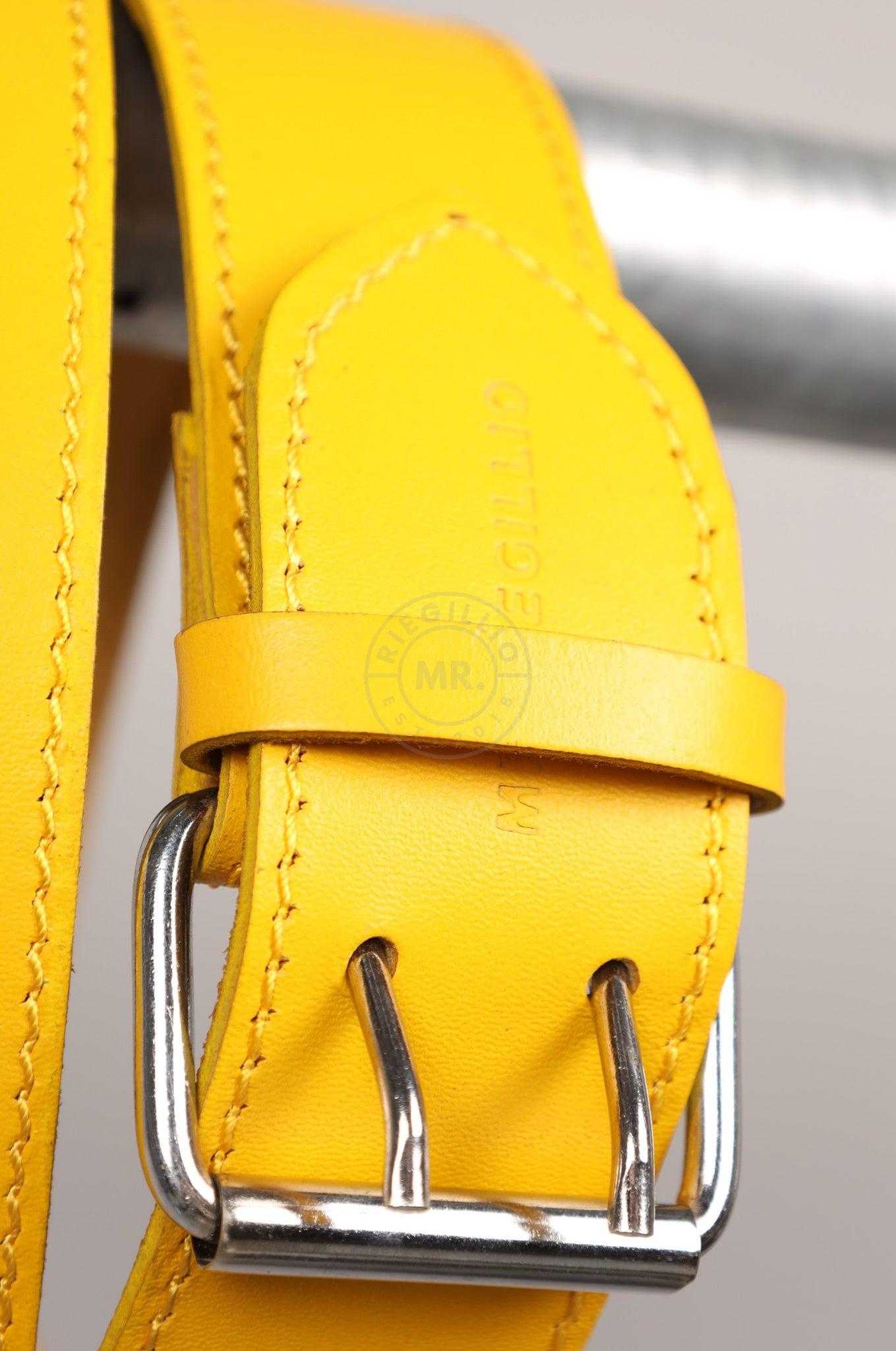 #042 Cowhide Leather Belt at MR. Riegillio