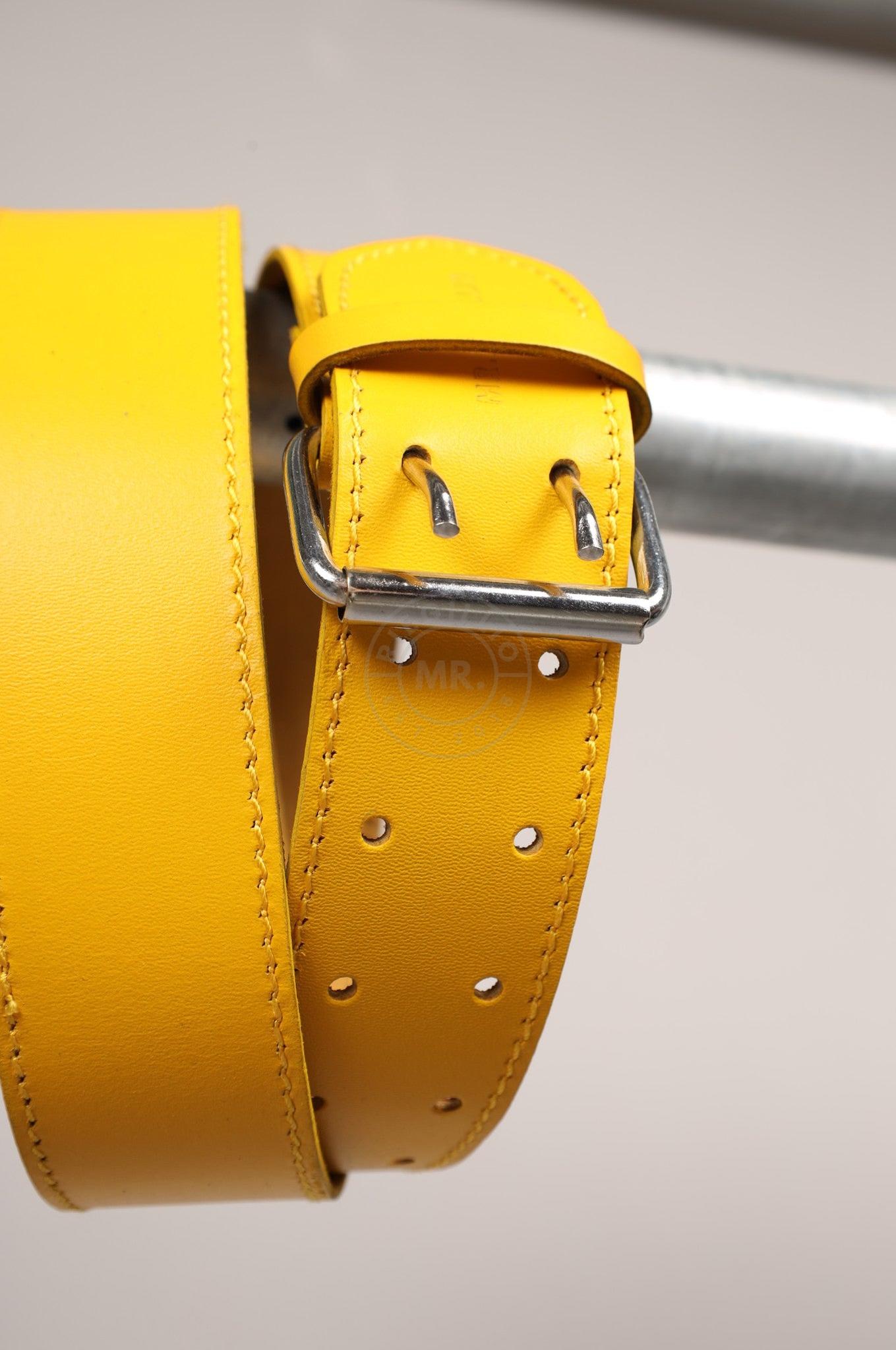 #042 Cowhide Leather Belt at MR. Riegillio