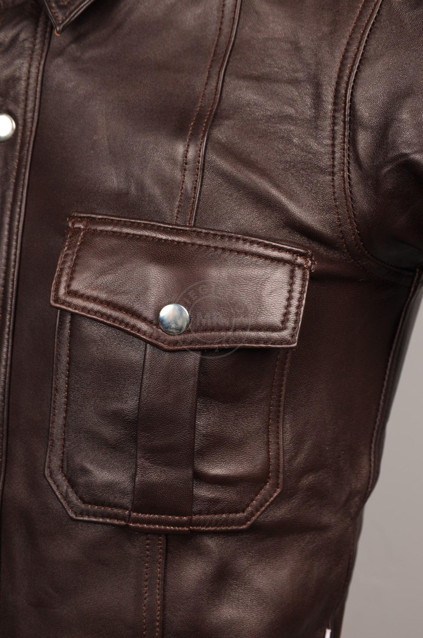 #043 Sheep Leather Shirt at MR. Riegillio