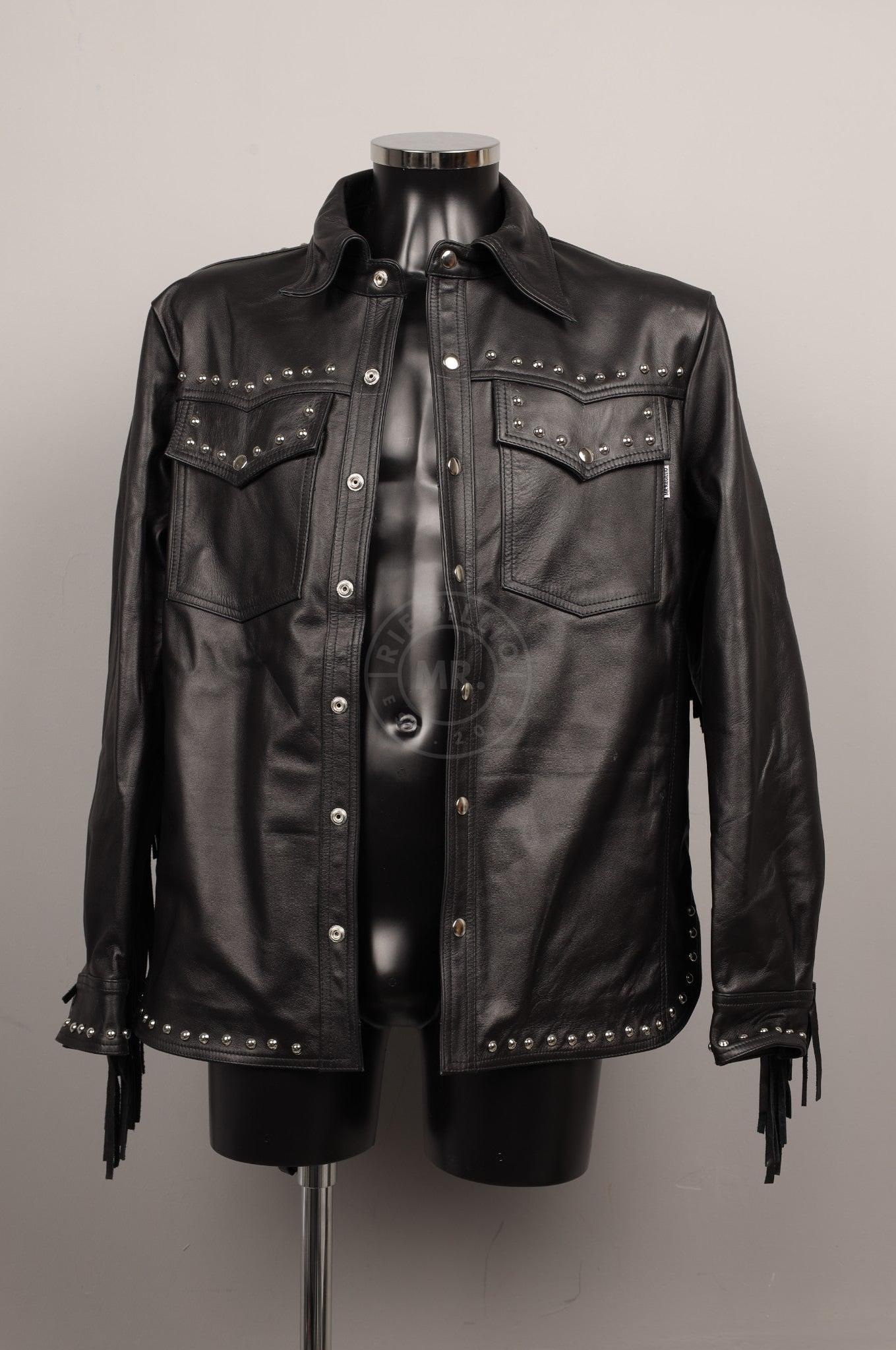#044 Cowhide Leather Jacket at MR. Riegillio