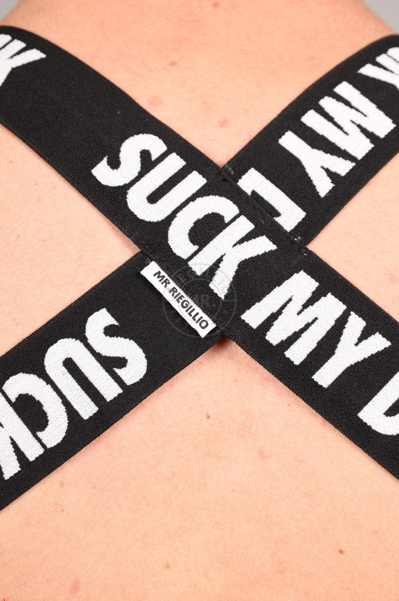 Elastic Harness - SUCK MY DICK at MR. Riegillio