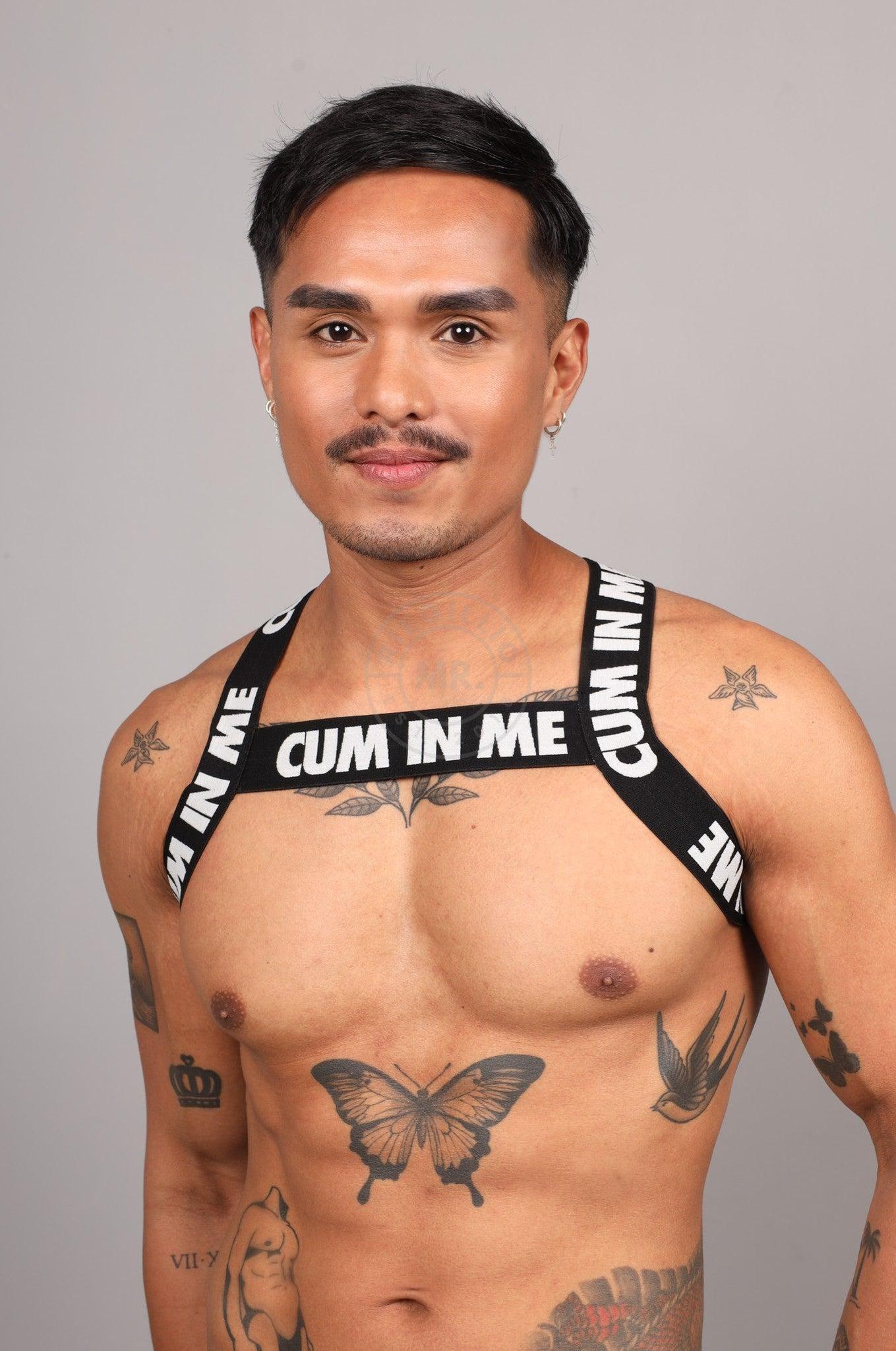 Elastic Harness - CUM IN ME at MR. Riegillio