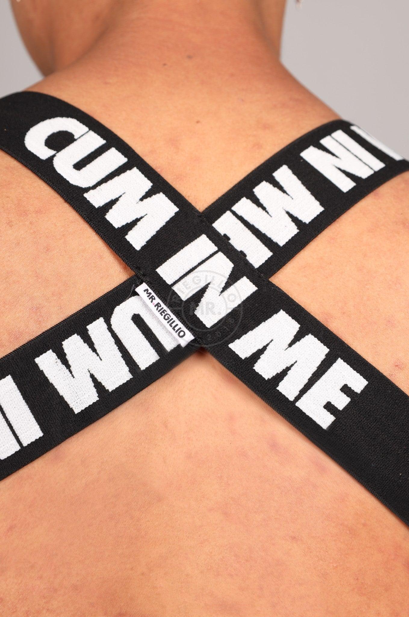 Elastic Harness - CUM IN ME at MR. Riegillio