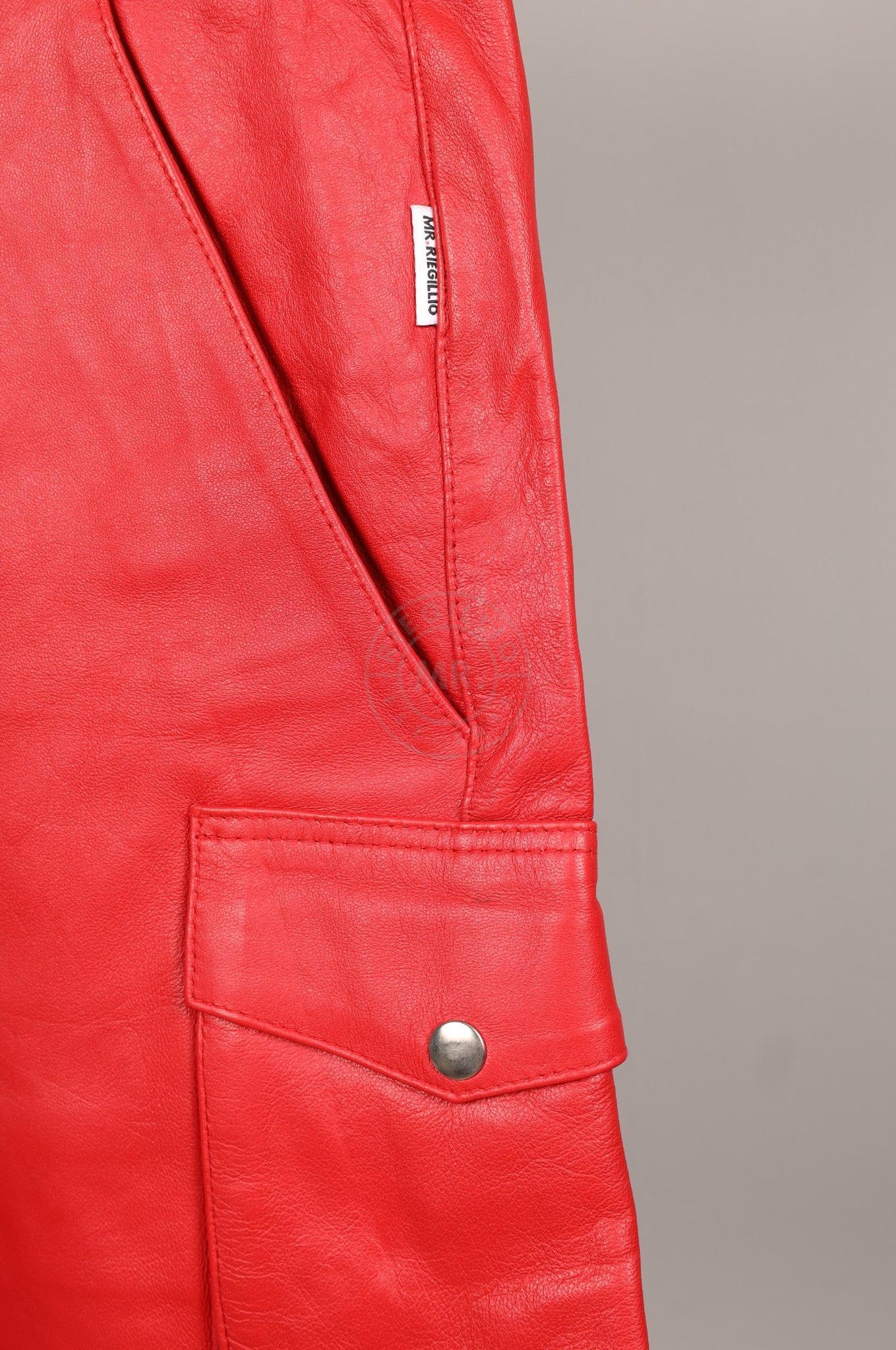 #062 Cowhide Leather Short at MR. Riegillio
