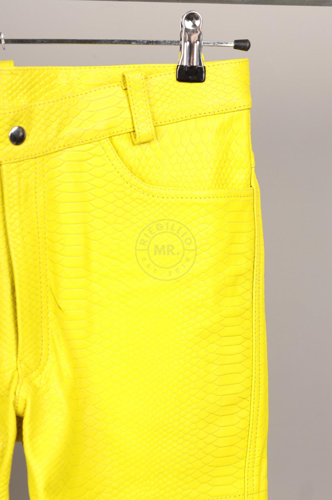 #063 Cowhide Leather Short at MR. Riegillio