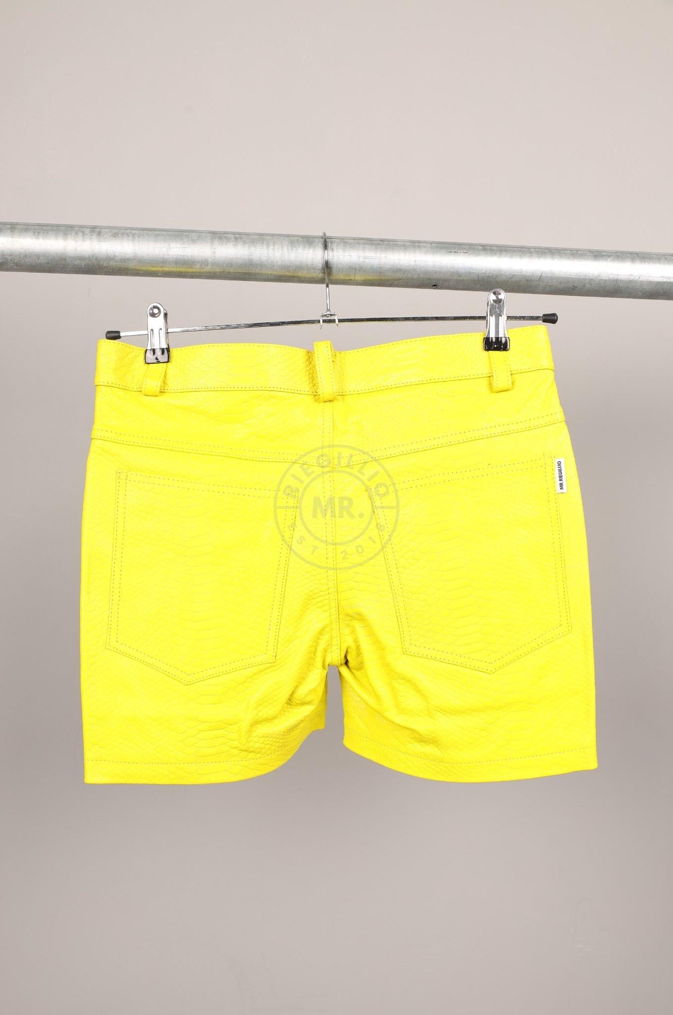 #063 Cowhide Leather Short at MR. Riegillio