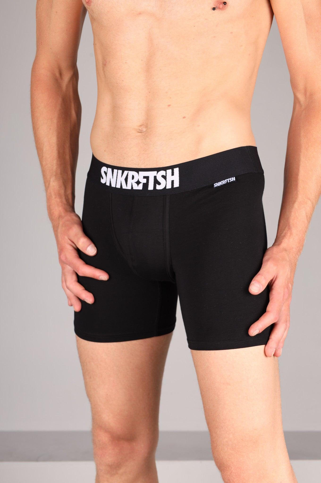SNKRFTSH Boxershort - Black at MR. Riegillio