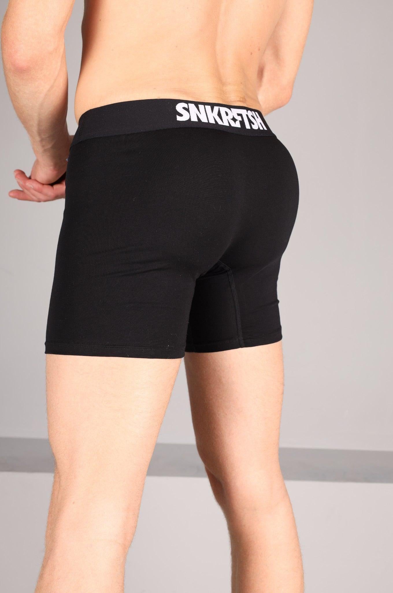 SNKRFTSH Boxershort - Black at MR. Riegillio