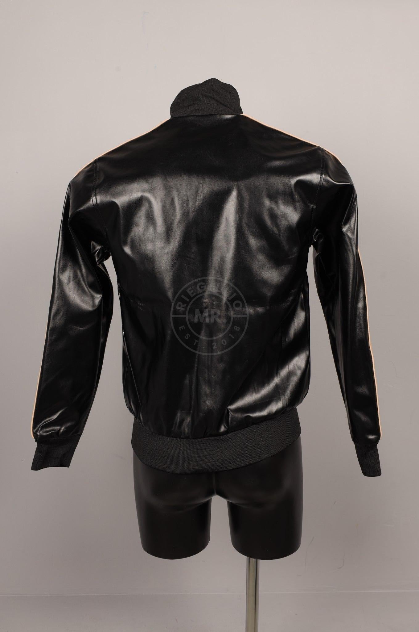 #086 FAUX Leather Jacket at MR. Riegillio