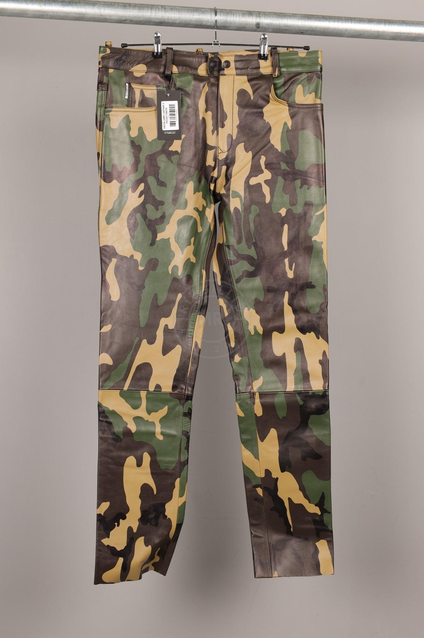 #089 Cowhide Leather Pants at MR. Riegillio