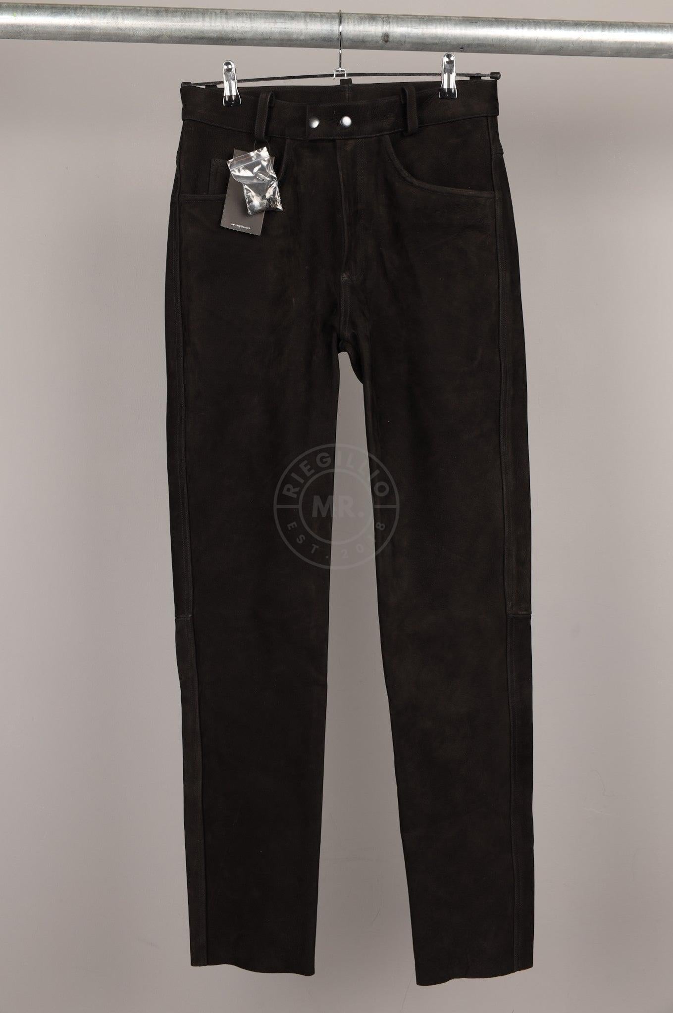 #090 Cowhide Leather Pants at MR. Riegillio