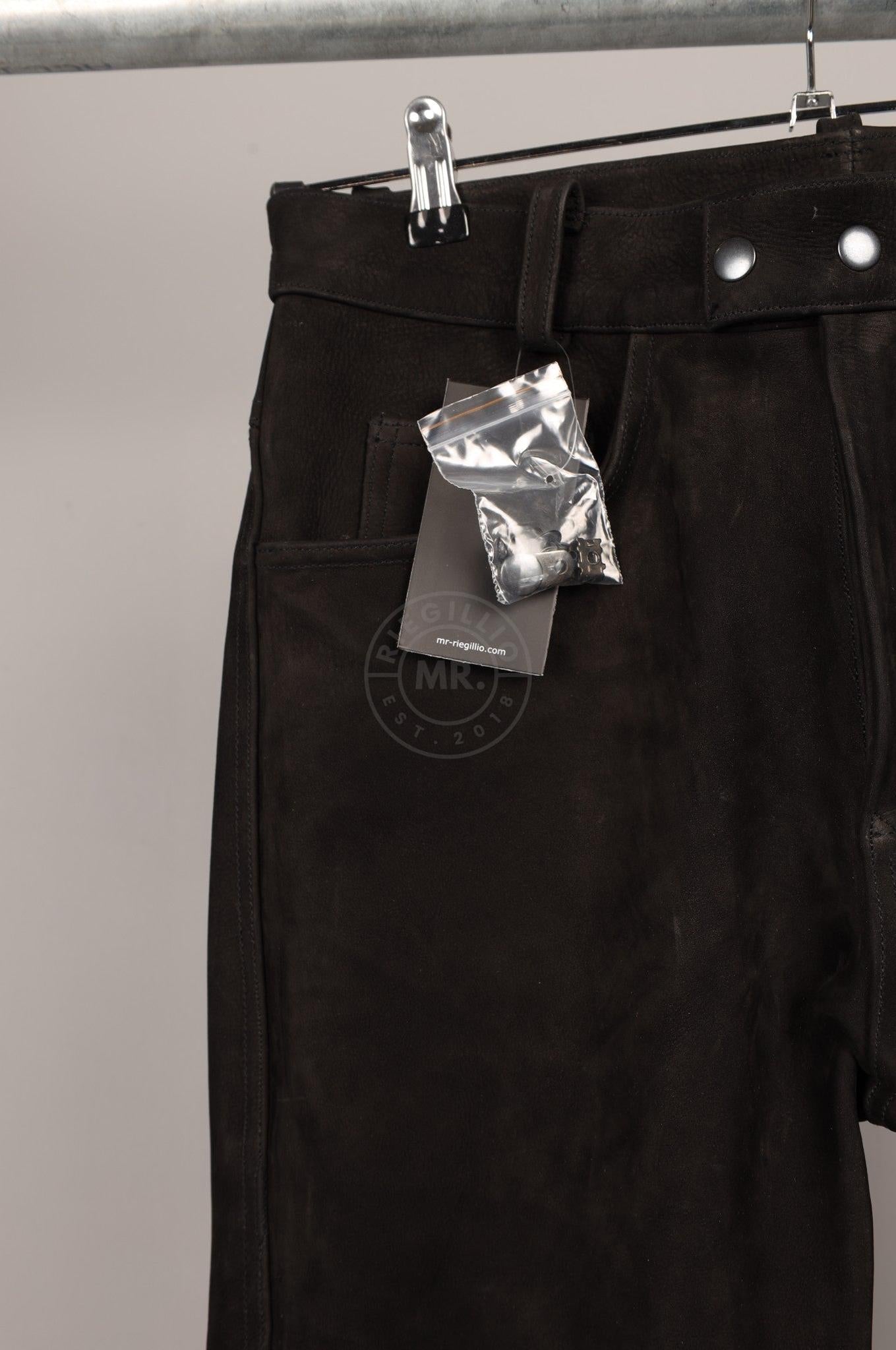#090 Cowhide Leather Pants at MR. Riegillio