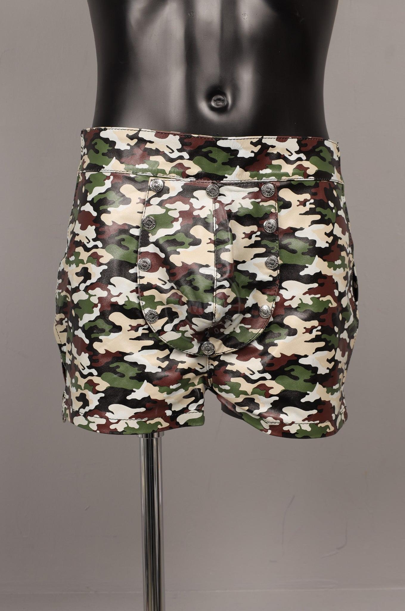 #100 Cowhide Leather Short at MR. Riegillio