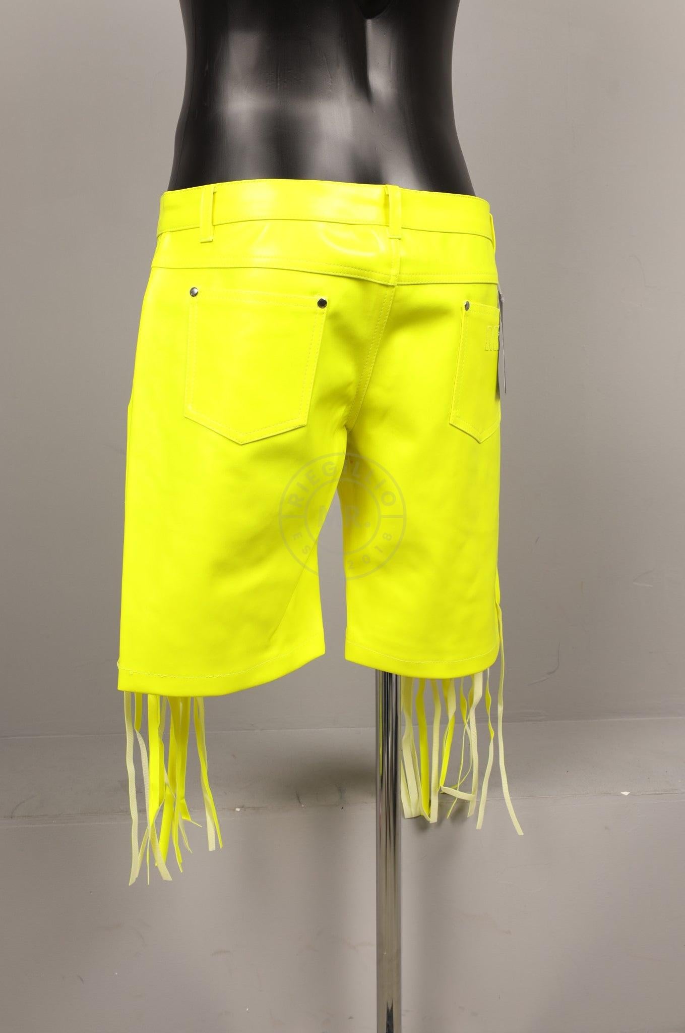 #102 FAUX Leather Short at MR. Riegillio