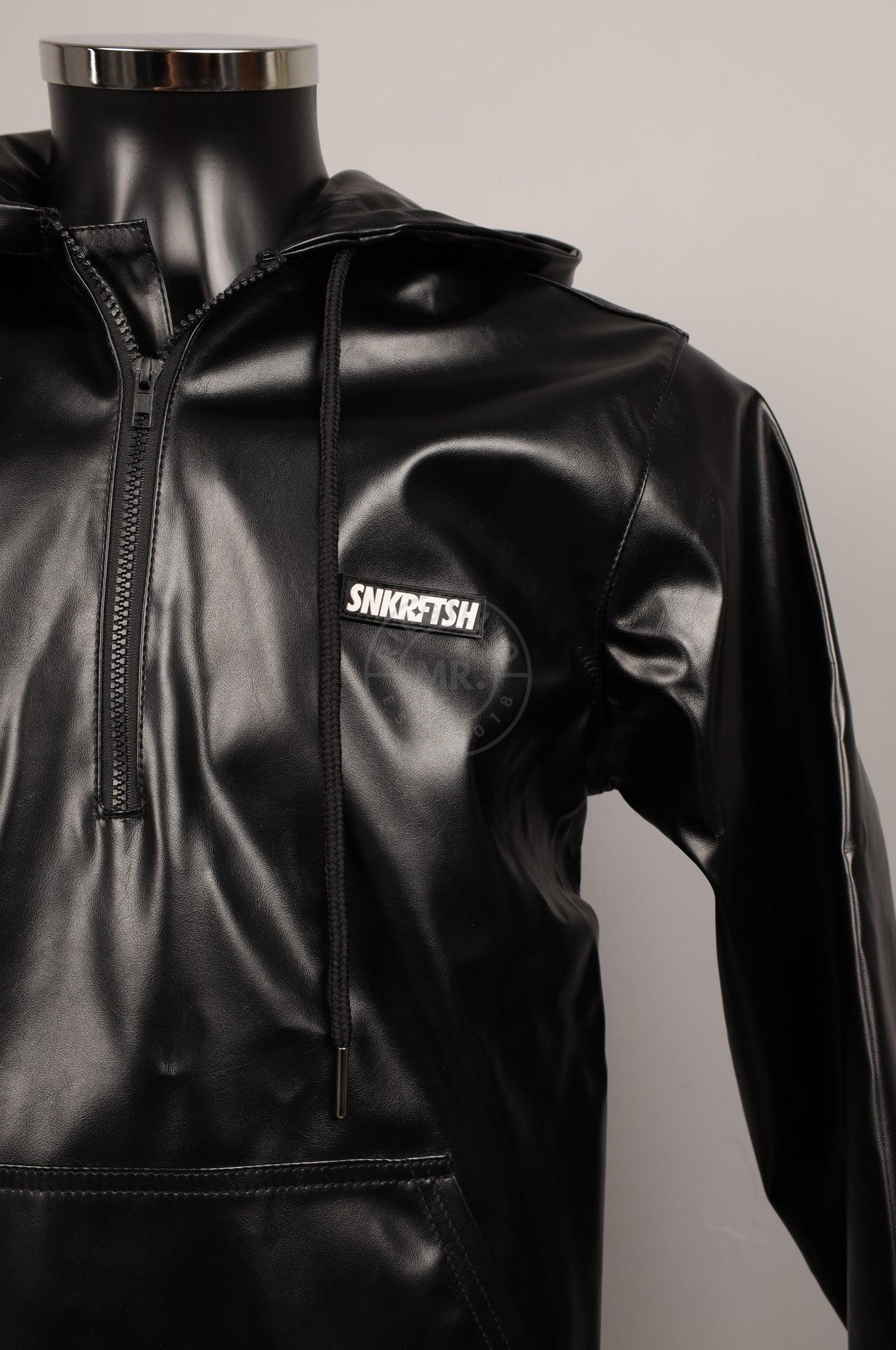 #105 FAUX Leather Jacket at MR. Riegillio