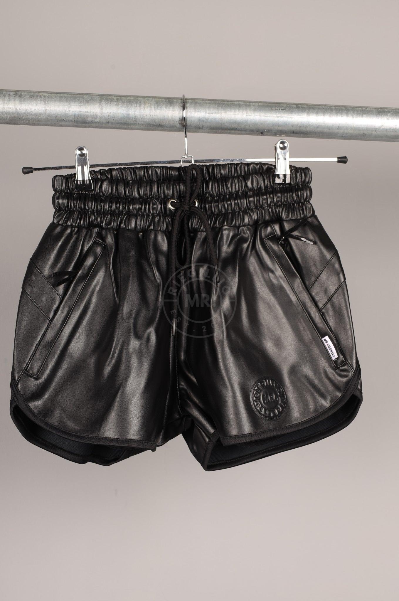 #117 FAUX Leather Short at MR. Riegillio