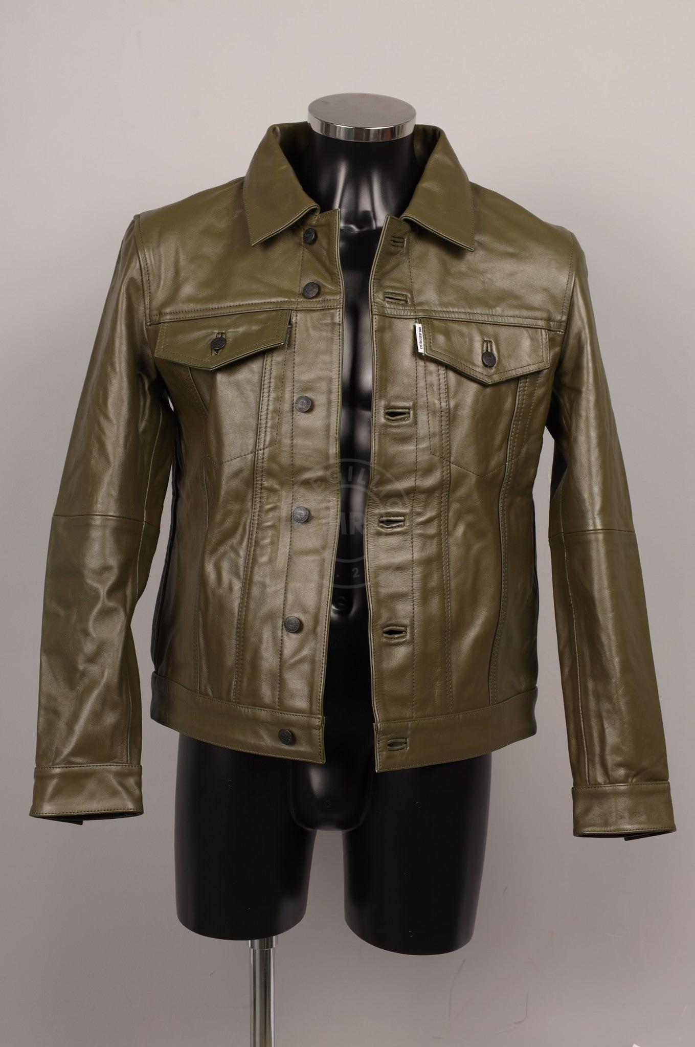 #122 Cowhide Leather Jacket at MR. Riegillio
