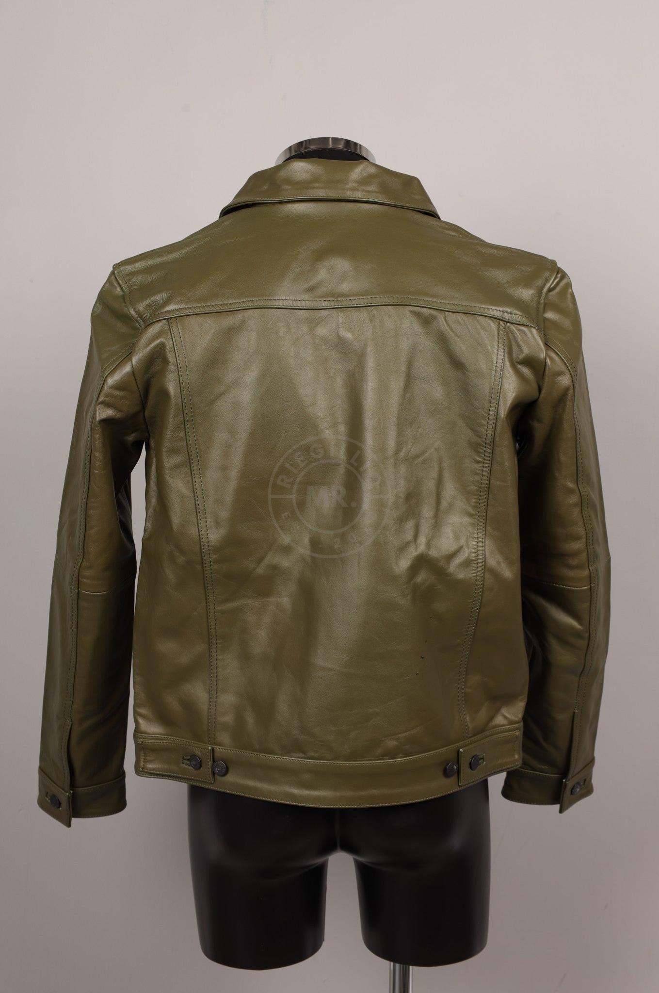 #122 Cowhide Leather Jacket at MR. Riegillio