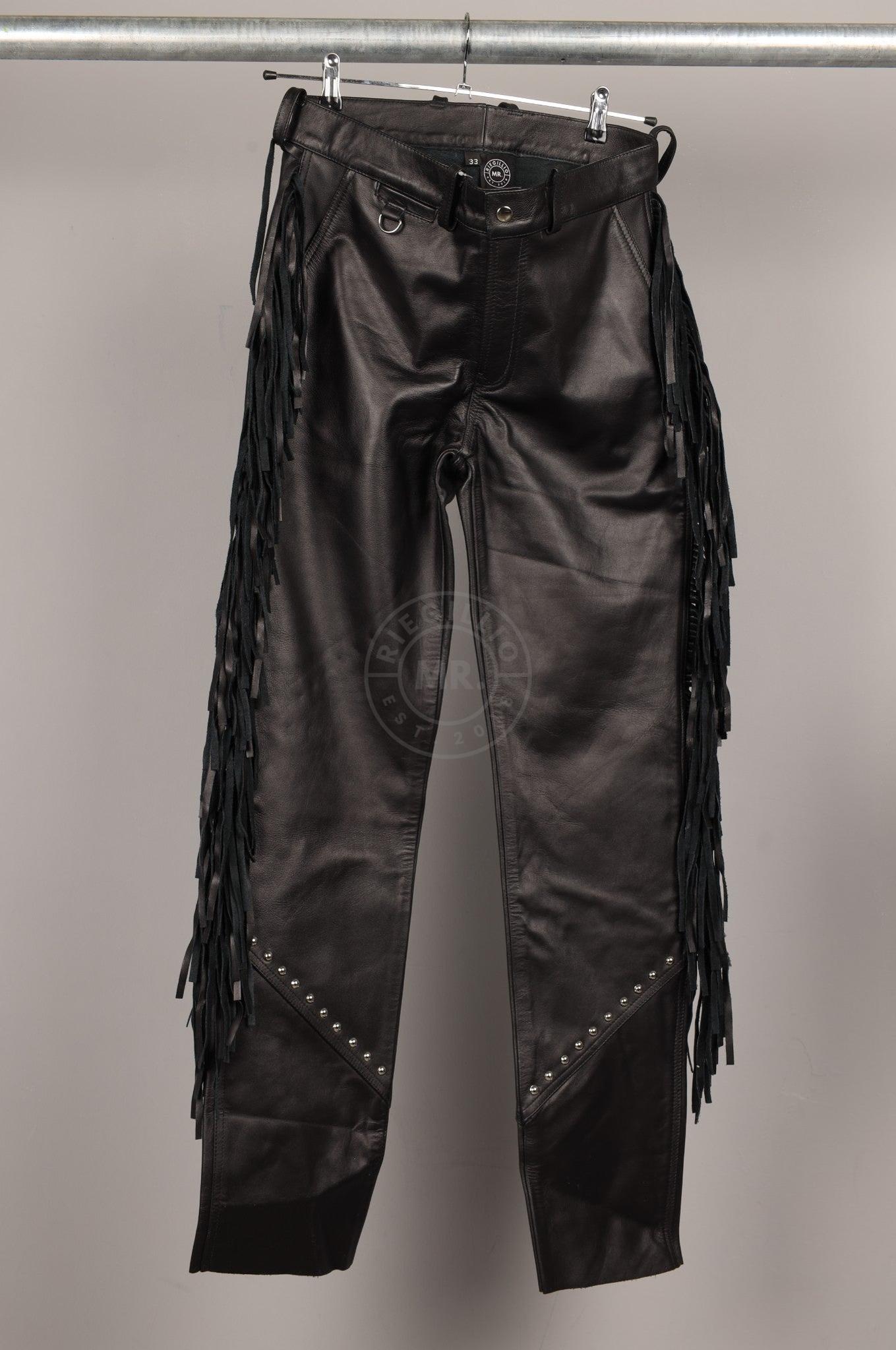 #126 Cowhide Leather Pants at MR. Riegillio