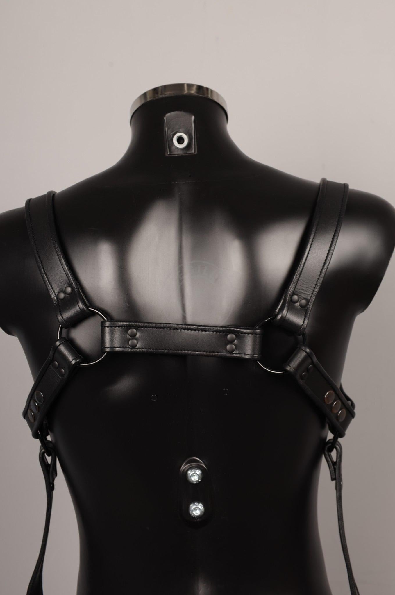 #138 Leather Harness at MR. Riegillio