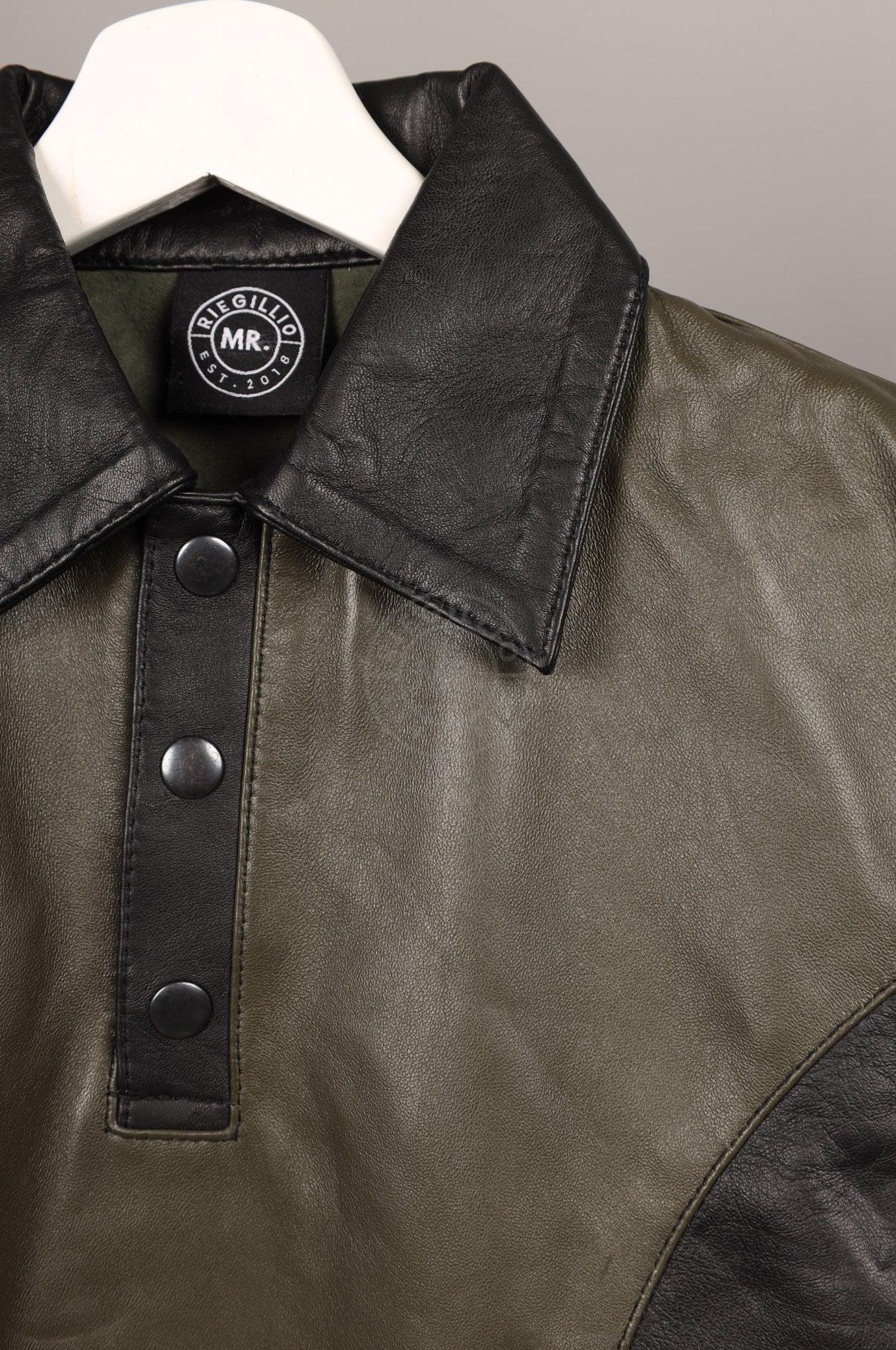 #145 Sheep Leather Shirt at MR. Riegillio