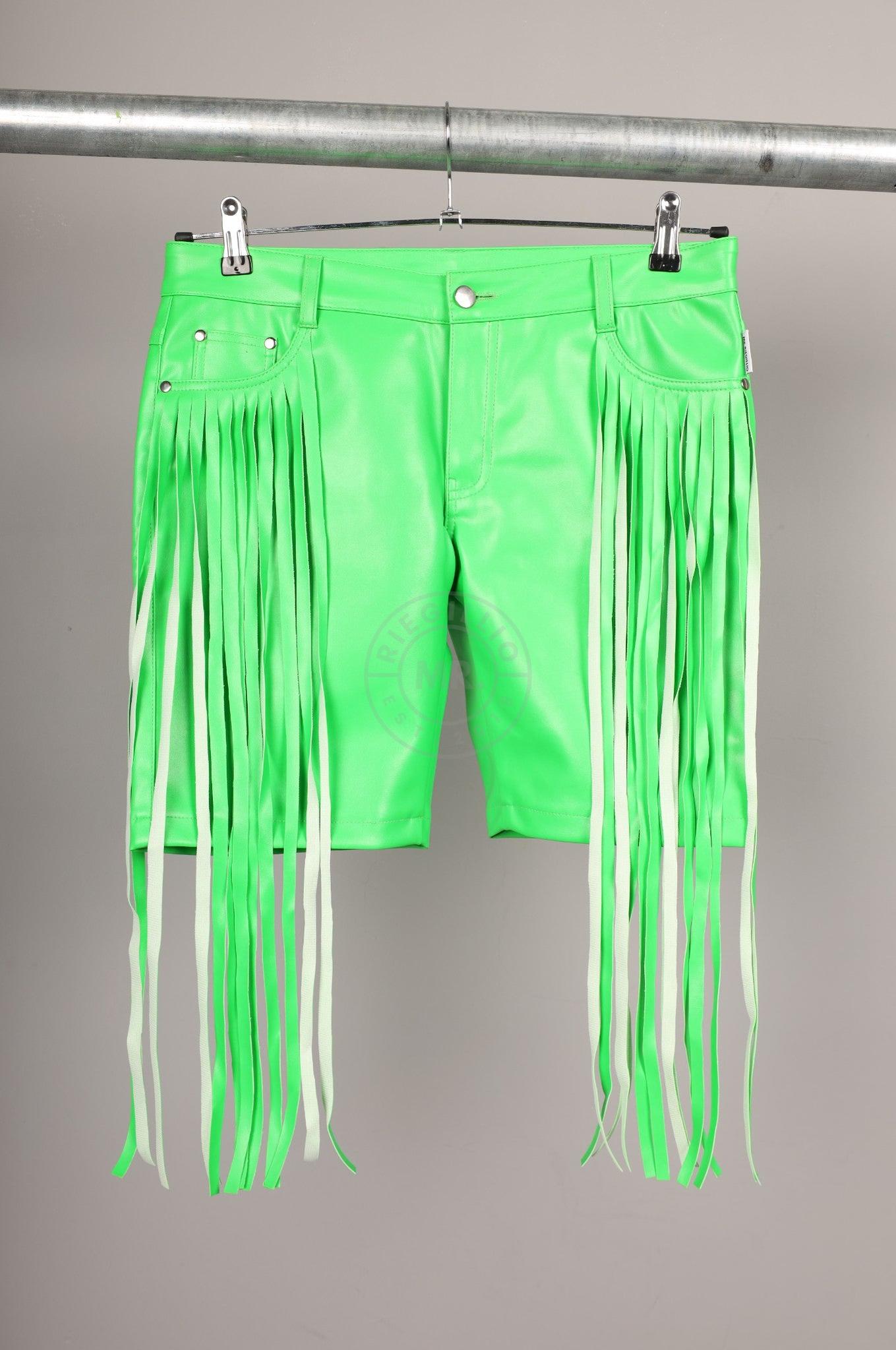 #148 FAUX Leather Short at MR. Riegillio