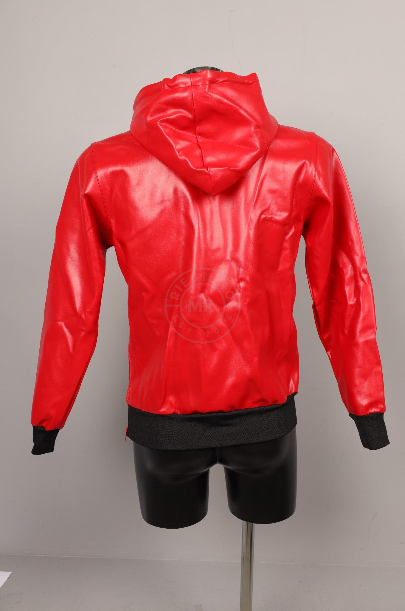 #153 FAUX Leather Jacket at MR. Riegillio