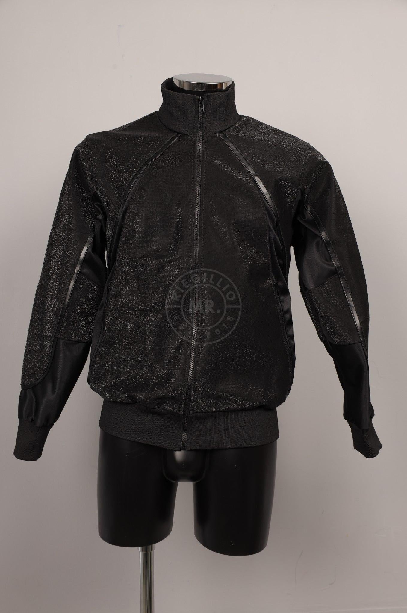 #154 FAUX Leather Jacket at MR. Riegillio