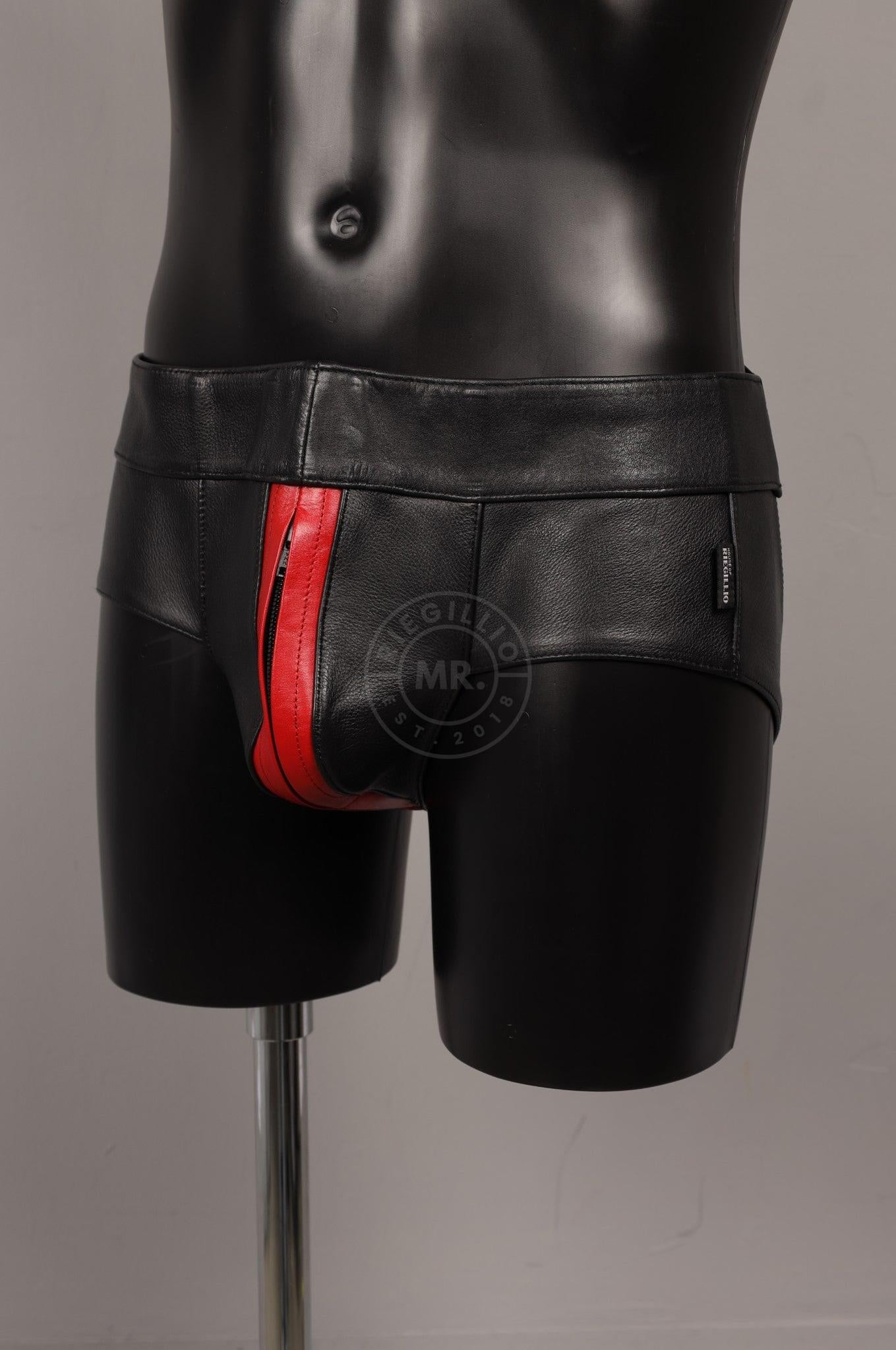 #157 Cowhide Leather Underwear at MR. Riegillio