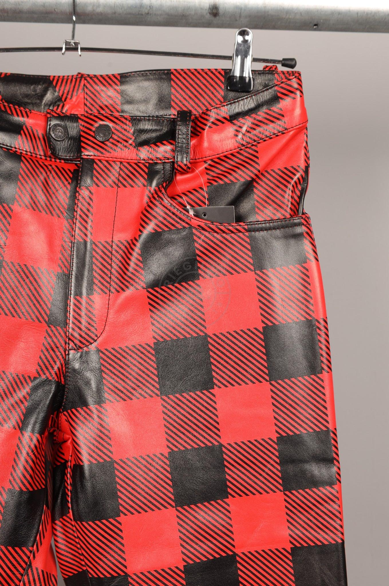 #159 Cowhide Leather Pants at MR. Riegillio